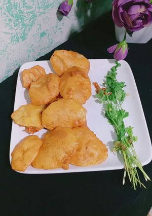 A picture of Allu kai pakorai.
