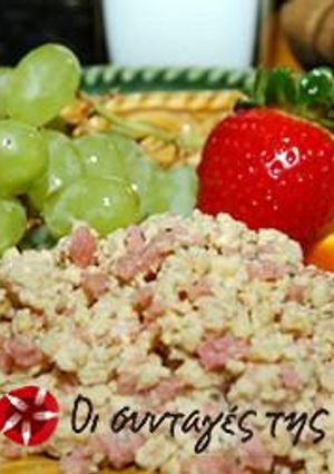 Φωτογραφία της συνταγής Αυγά καρμπονάρα με δενδρολίβανο