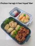 Chicken Karage & Nasi Kepal Telur_Bekal Sekolah