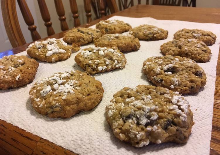 Recipe of Perfect Oatmeal Raisin Cookies