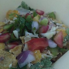 A picture of Healthy and tasty oats bhel.