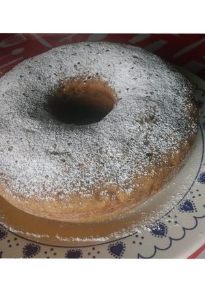 Una foto de Tortita de manzana 🍎 (vegana) 🌱