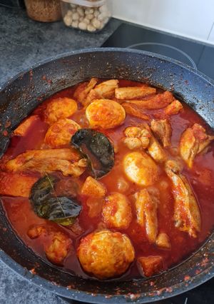 Foto resep Ayam telur bumbu Bali