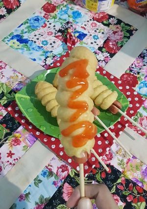 Foto resep Churros Corndog (mudah)