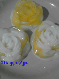 Foto resep Puding Mawar mangga lapis susu