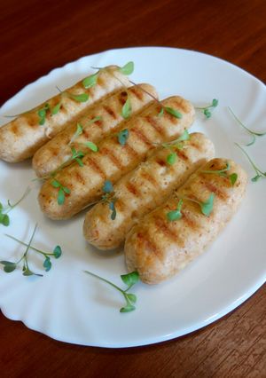 Фото Домашние куриные колбаски.
