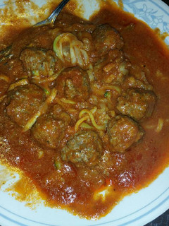 A picture of "Spaghetti" and Meatballs.
