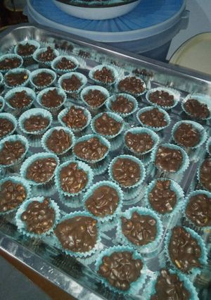 Foto resep Coklat kacang simple 😍