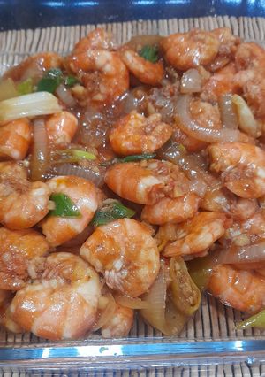 Foto resep Udang saus mentega