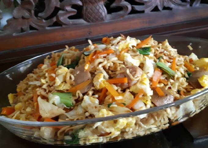 Resep Mie Goreng Baso Telor Anti Gagal