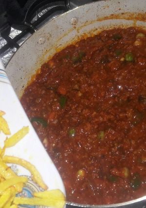 عکسی از دستور مواد ماکارونی