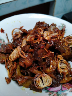 Foto resep 122. Jamur gongso ati ampela