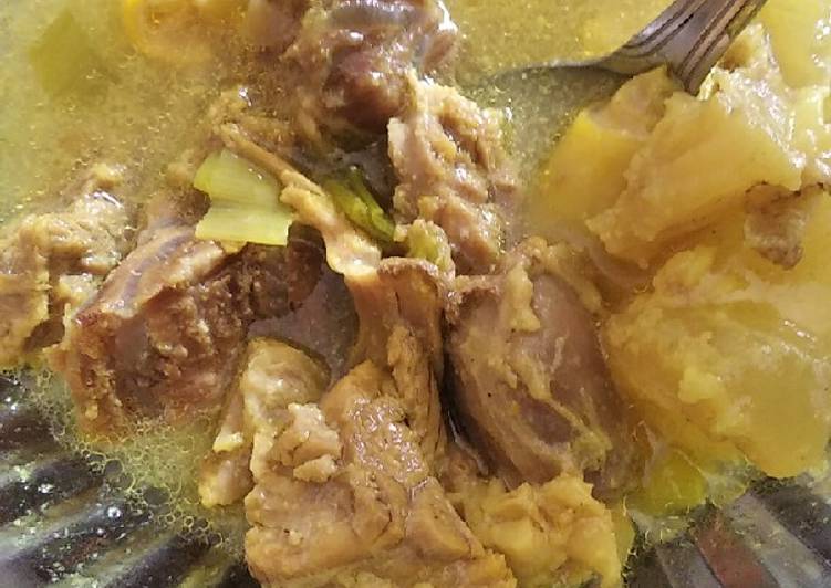 Soto daging sapi dan kambing 👍