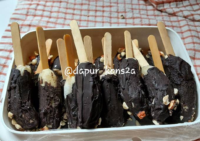 Resep Es Kulkul Pisang Aka Pisang Coklat Oleh Annisa Nadhira Cookpad