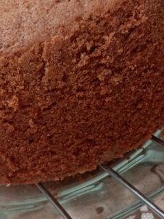 عکسی از دستور 🥧🥮کیک اسفنجی نسکافه بدون فر