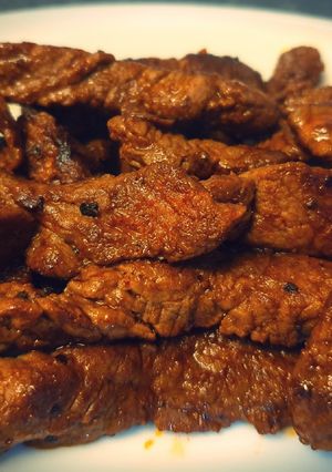 A picture of Seasoned Steak Strips.