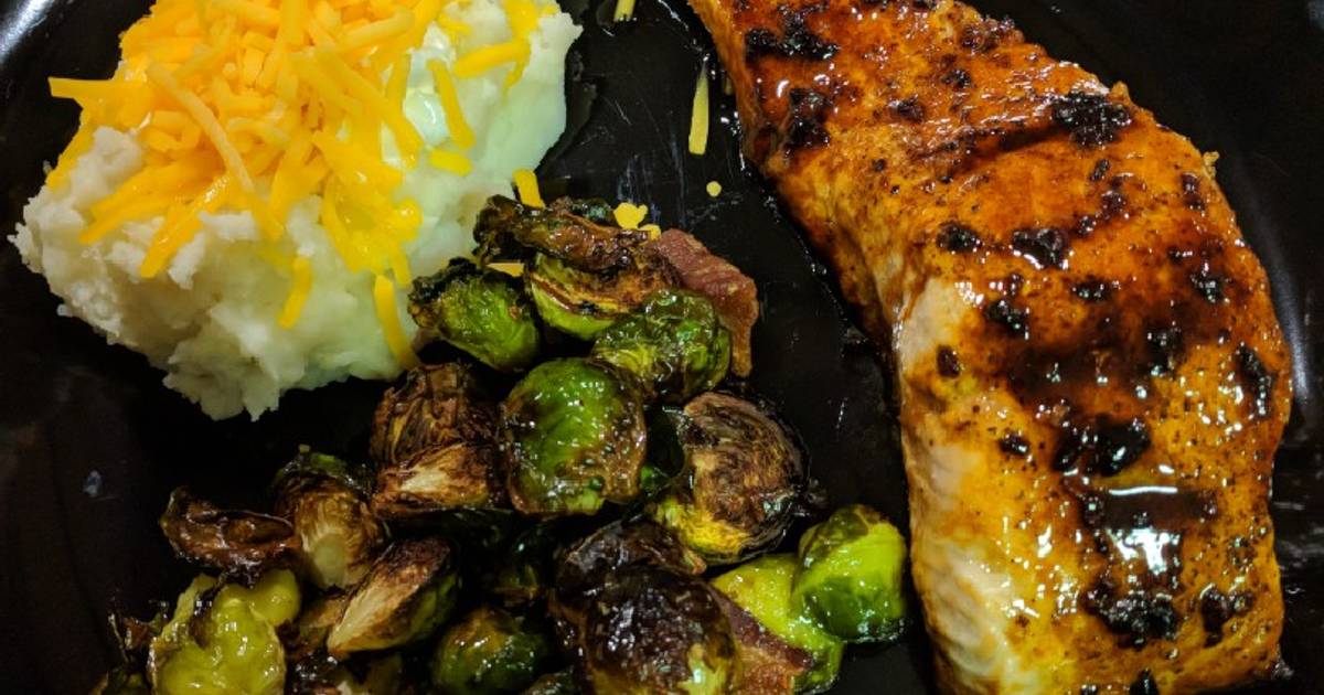 Browned Butter Honey Garlic Salmon Recipe by shellys40love - Cookpad