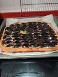 Coca de higos frescos