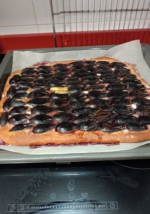 Una foto de Coca de higos frescos