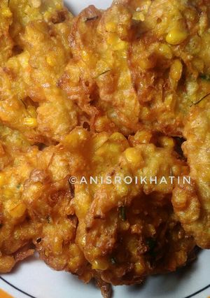 Foto resep Bakwan Jagung Bumbu Sambal (Sisa) 😂 #daurulang