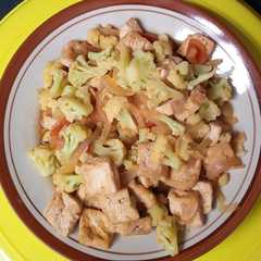 รูปของ Tumis brokoli,tahu