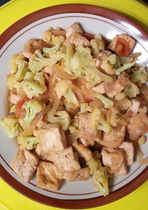 Foto resep Tumis brokoli,tahu