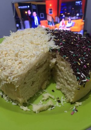 Foto resep Bolu tape kukus No mixer No repot