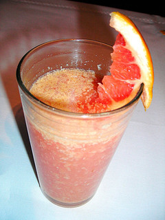 Una foto de Licuado de pomelo con levadura de cerveza
