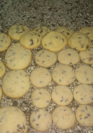 Una foto de Galletas con chips de chocolate