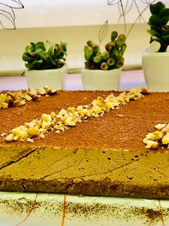 عکسی از دستور چیز کیک شکلاتی،یخچالی
