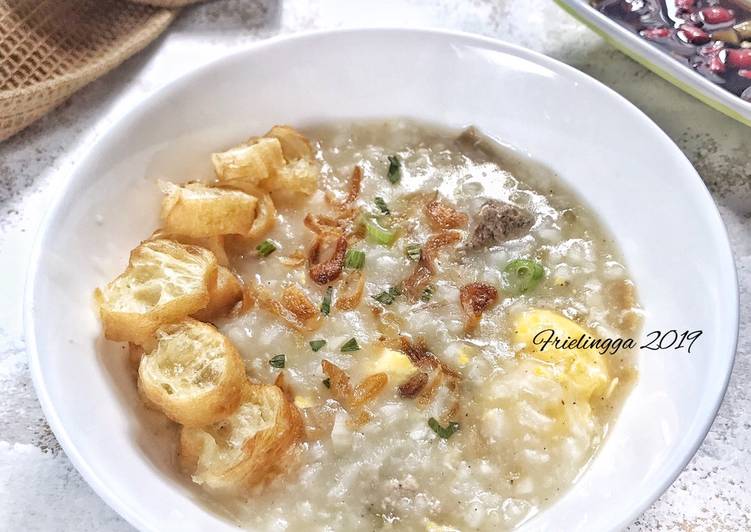 Bubur oriental /bubur babi (non halal)