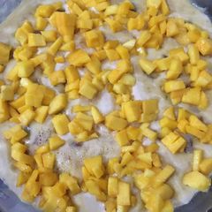 A picture of Rabrri sivayan with mango chunks.