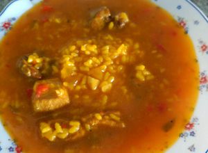 Foto principal de Arroz caldoso, con magro de cerdo y costilla