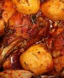 Super Lazy Chicken and Potato Roast