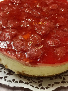 Foto resep STRAWBERRY CHEESECAKE 🍓Unbake