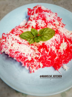 Foto resep Kue Bihun Kukus Merah Putih