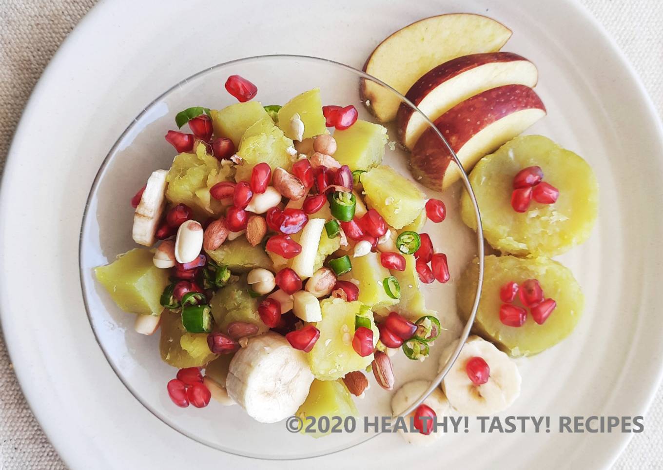 Sweet potato chaat