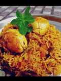 Egg biryani