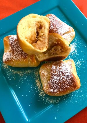 Mini almás batyuk recept fotója