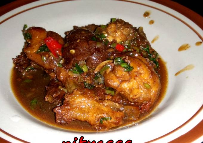 Ayam goreng saos tiram