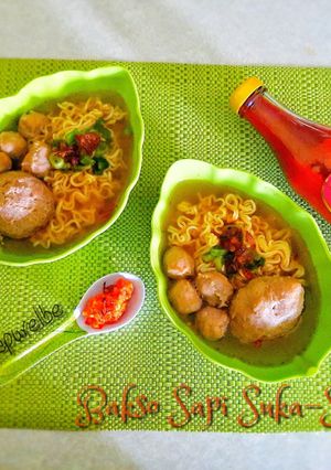 Foto resep Kuah Bakso Sapi Suka-Suka #dapurelbeweek13