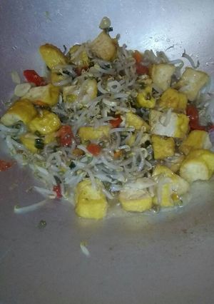 Foto resep Oseng touge tahu simpel