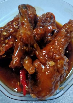 Foto resep Ayam goreng saos teriyaki