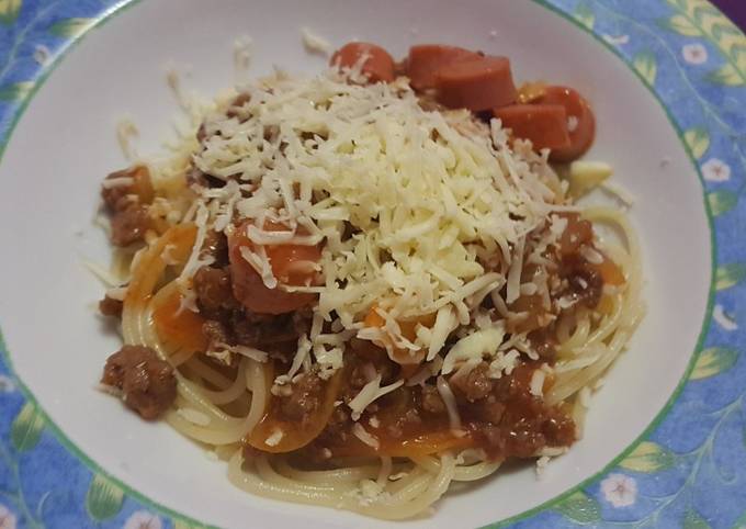 Cara Memasak Spaghetti/spaghetty/spageti saus bolognise Irit Anti Gagal