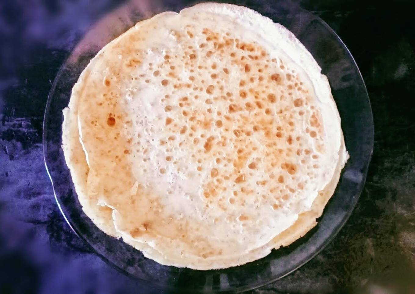 Crepes o panqueques de harina integral