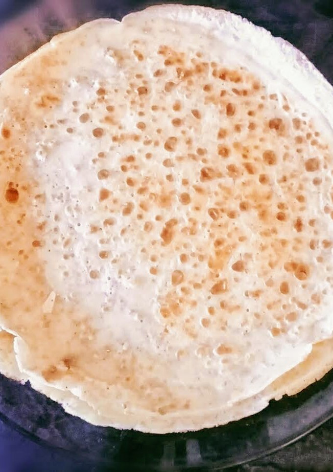 Una foto de Crepes o panqueques de harina integral