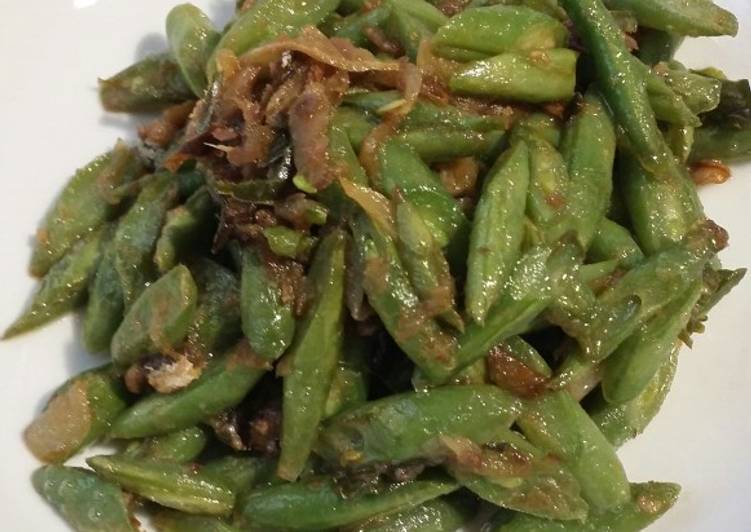 Resep Tumis Buncis ikan peda yang Sempurna