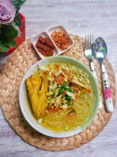 Foto resep Soto ayam sehat (no minyak)