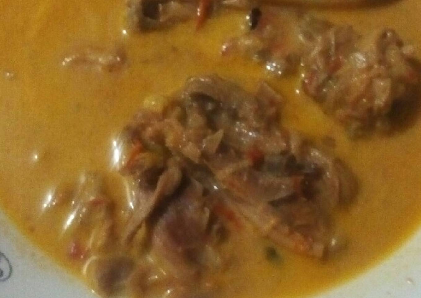 Kienyeji chicken in coconut stew#4weekschallenge#