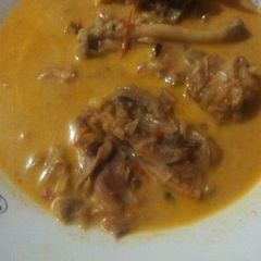 Kienyeji chicken in coconut stew#4weekschallenge# A picture of Kienyeji chicken in coconut stew#4weekschallenge#.